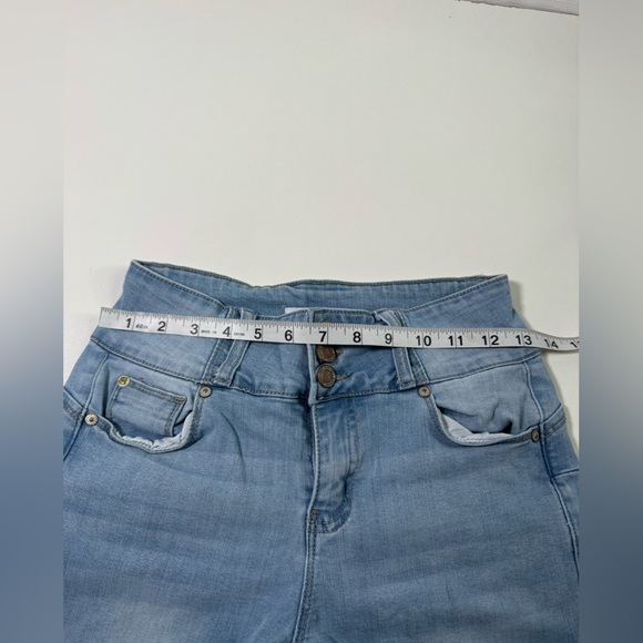 Bundle of 2 Wax Jean & Enjean Skinny Jeans - Medium & Light Wash - Sizes 5/M - Picture 2 of 13